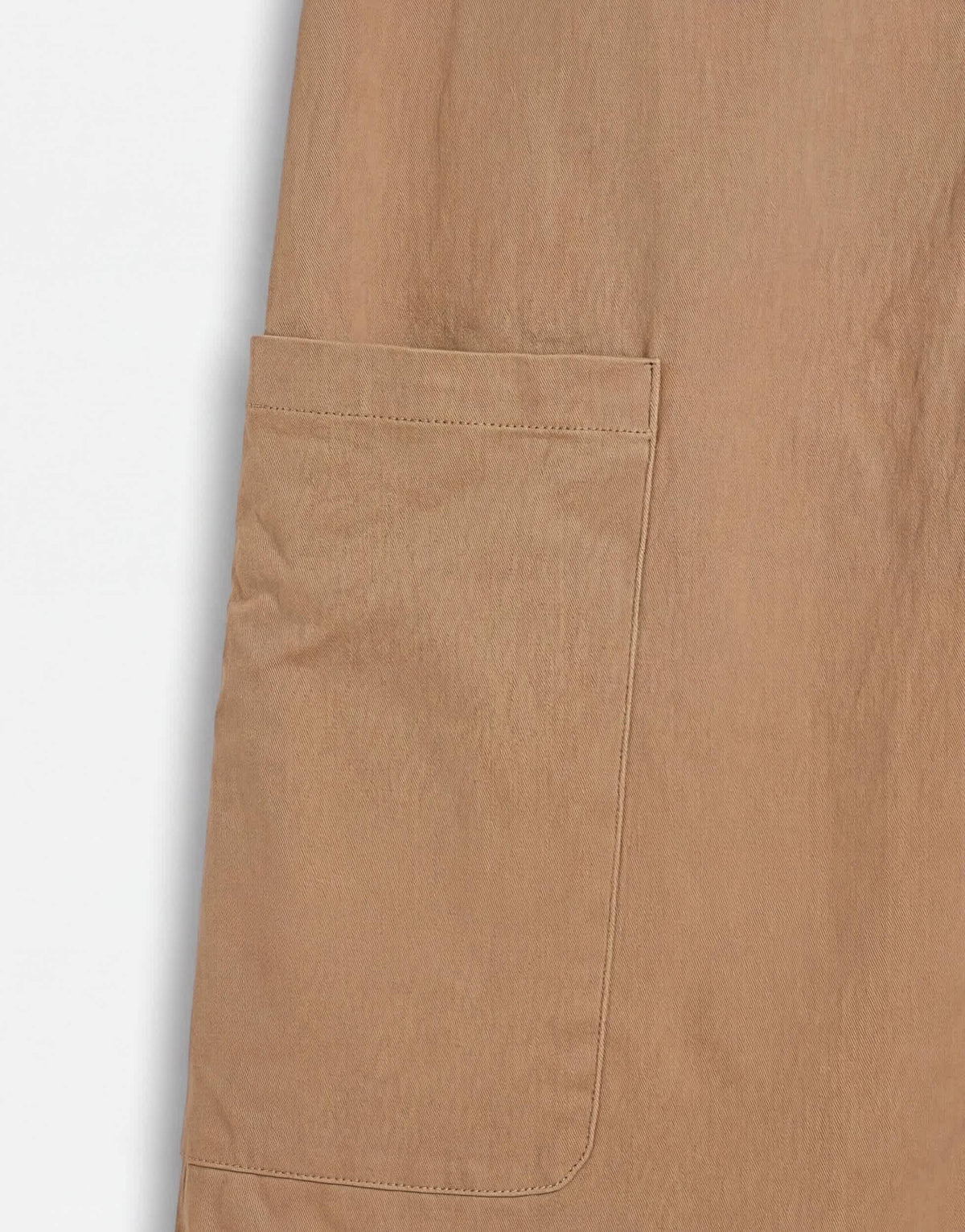 Topshop longline bermuda cargo short in ecru