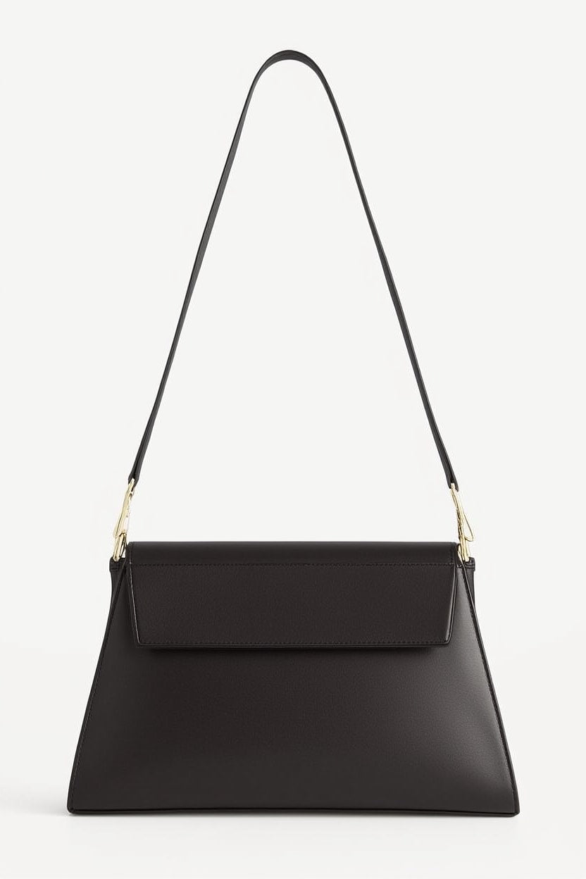 Topshop Stevey shoulder bag in chocolate