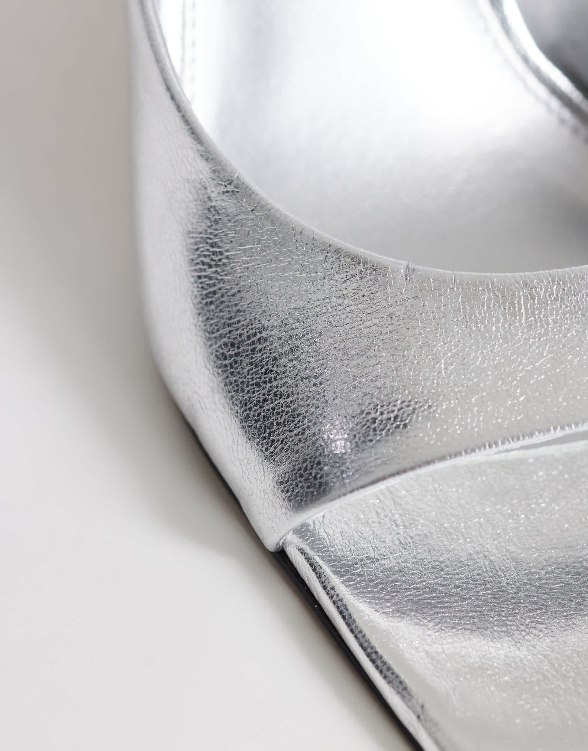Topshop Octavia strappy high diamante heel sandal in silver
