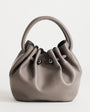 Topshop Paige medium ring handle grab bag in grey