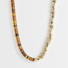 Collier Topshop Mateo perlé doré et orange