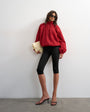 Topshop anorak jacket in red