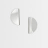 Boucles d'oreilles clous tendance Topshop Della argentées