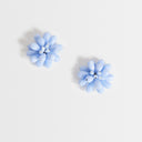 Topshop Dezi semi precious cluster earring in blue