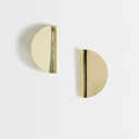 Topshop Della statement stud earrings in gold