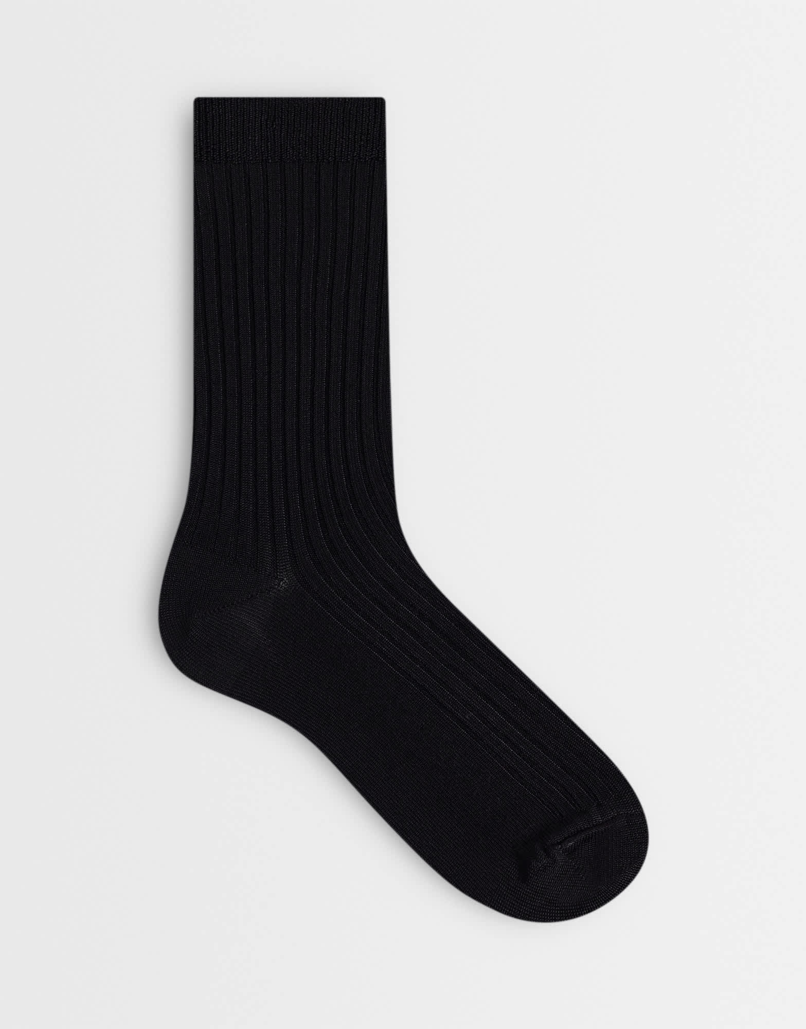 Topshop Lillie ribbed socks in black