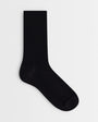 Topshop Lillie ribbed socks in black