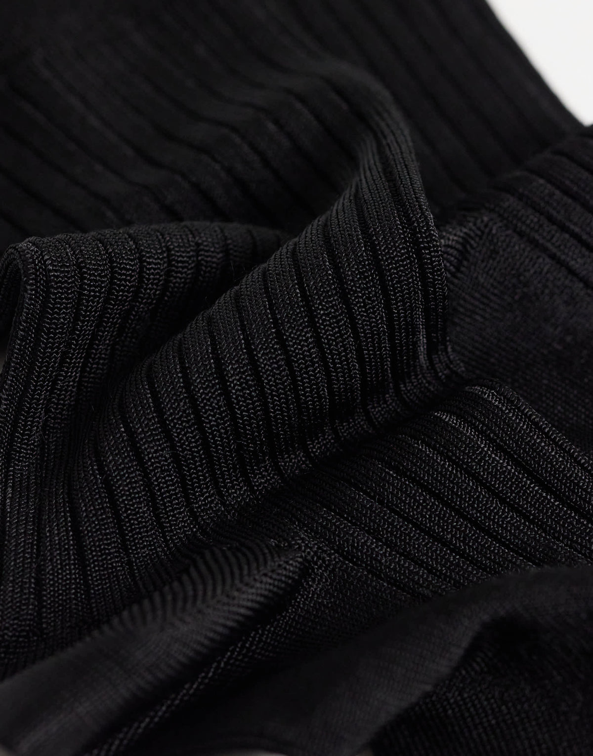 Topshop Lillie ribbed socks in black