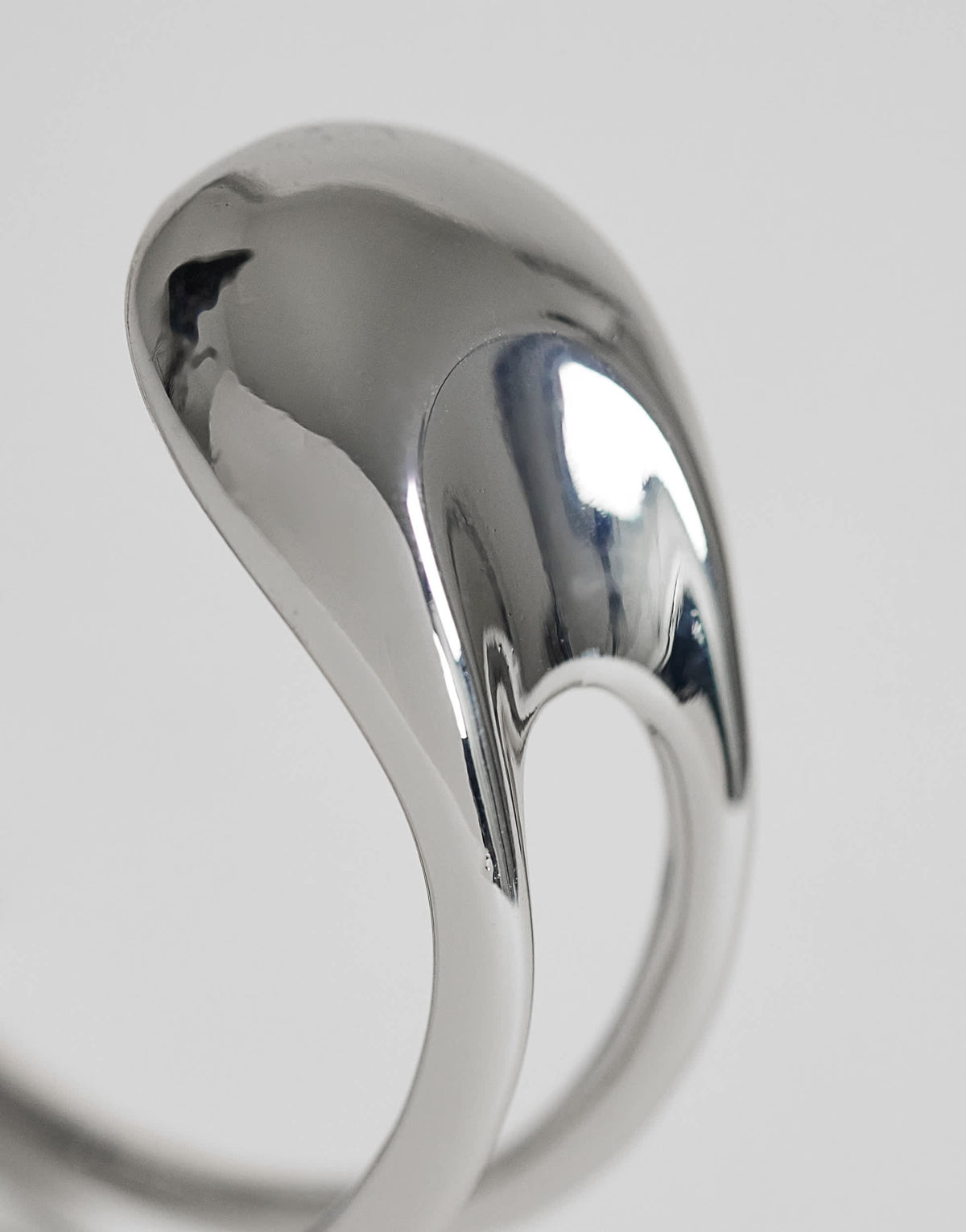 Topshop Femi cuff bracelet in silver