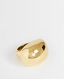 Topshop Roy waterproof stainless steel asymmetric ring in gold