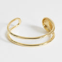 Topshop Femi cuff bracelet in gold