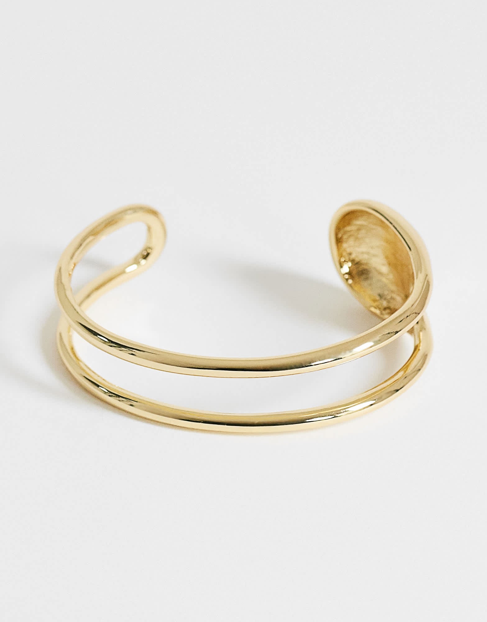 Topshop Femi cuff bracelet in gold