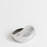 Topshop Roy waterproof stainless steel asymmetric ring in silver