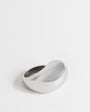 Topshop Roy waterproof stainless steel asymmetric ring in silver