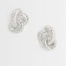 Boucle d'oreille asymétrique Topshop Dean en argent