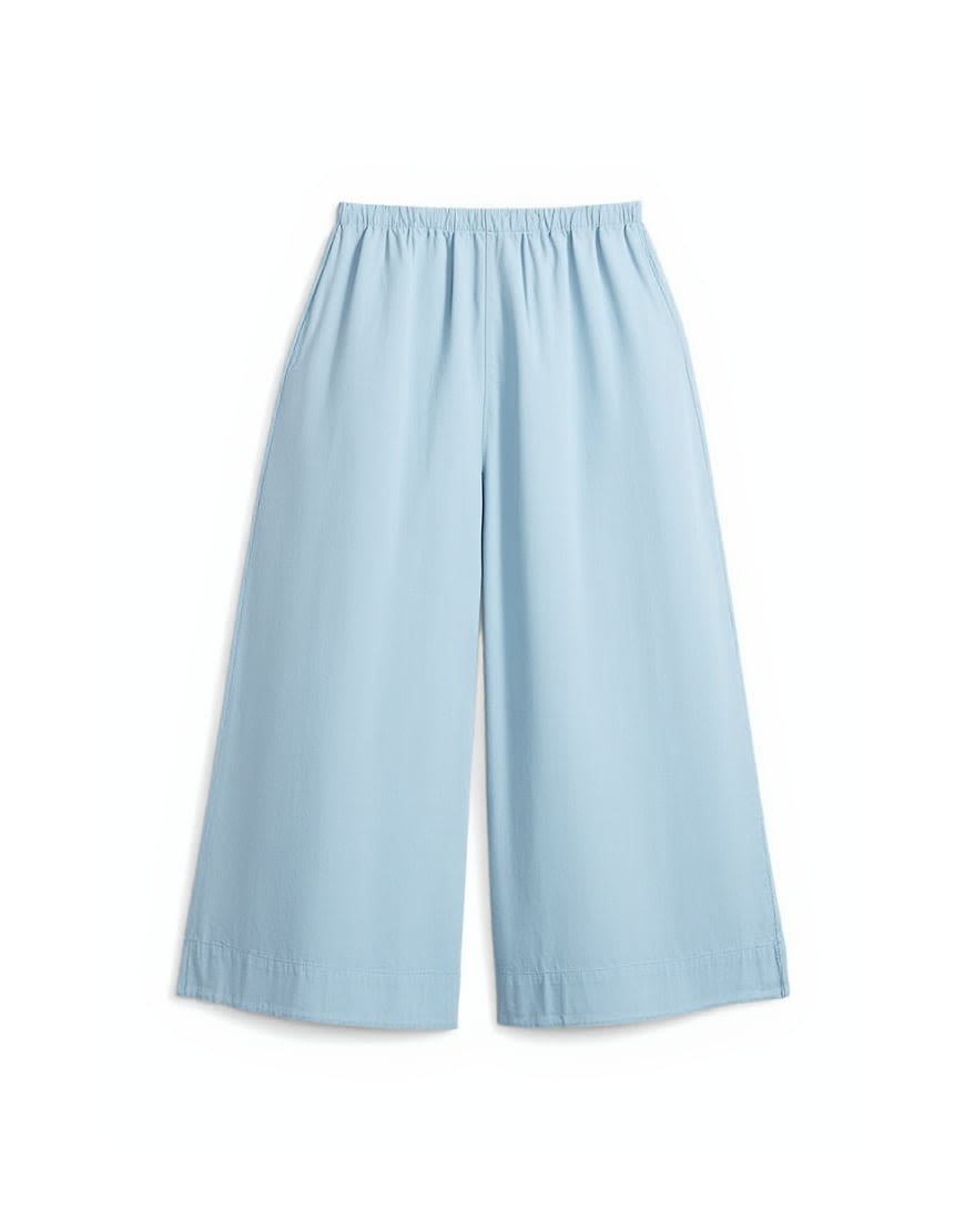 Topshop A line culotte in cornflower blue