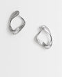 Topshop Daphne waterproof stainless steel earrings in silver