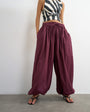 Topshop extreme balloon trouser in fig