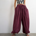 Topshop extreme balloon trouser in fig