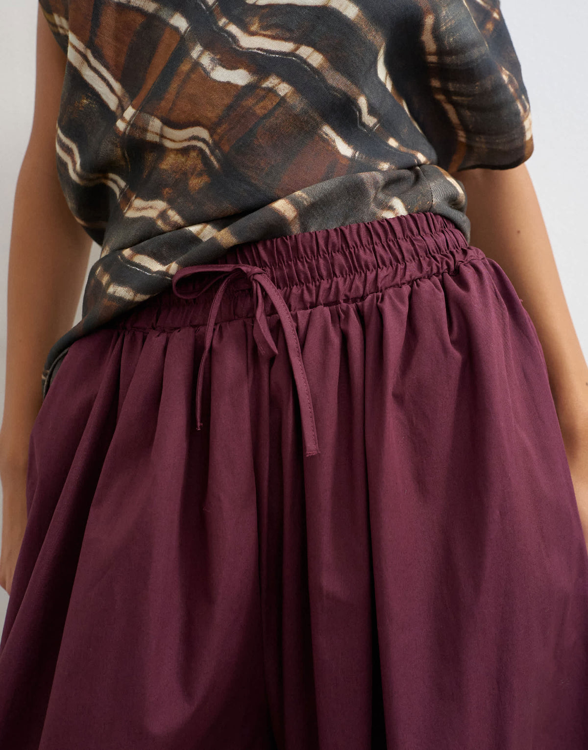 Topshop extreme balloon trouser in fig