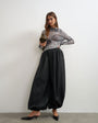 Topshop extreme balloon trouser in black