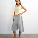Topshop board shorts in grey marl