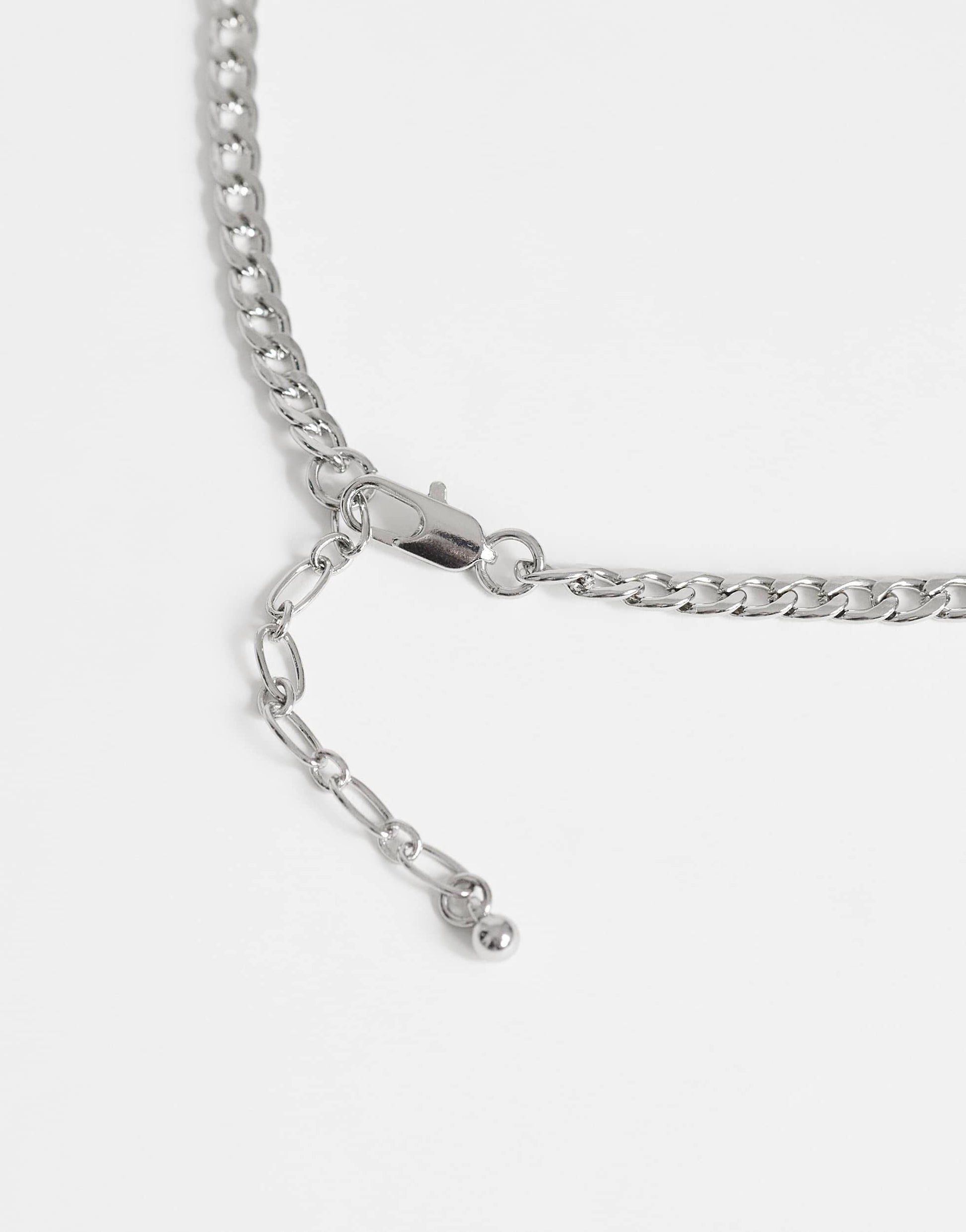Topshop Miles statement choker necklace in silver