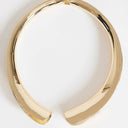 Topshop Mason statement choker necklace in gold