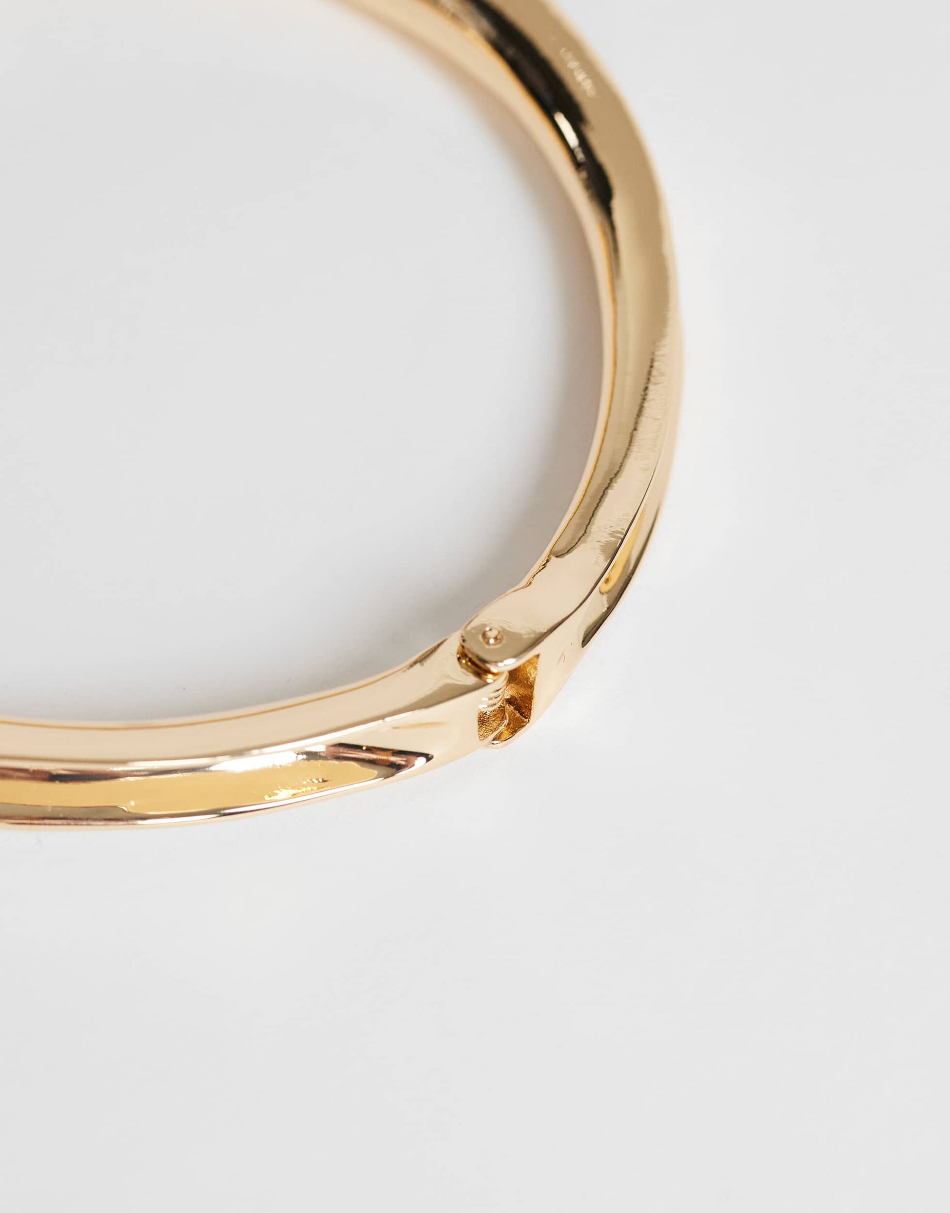 Topshop Mason statement choker necklace in gold
