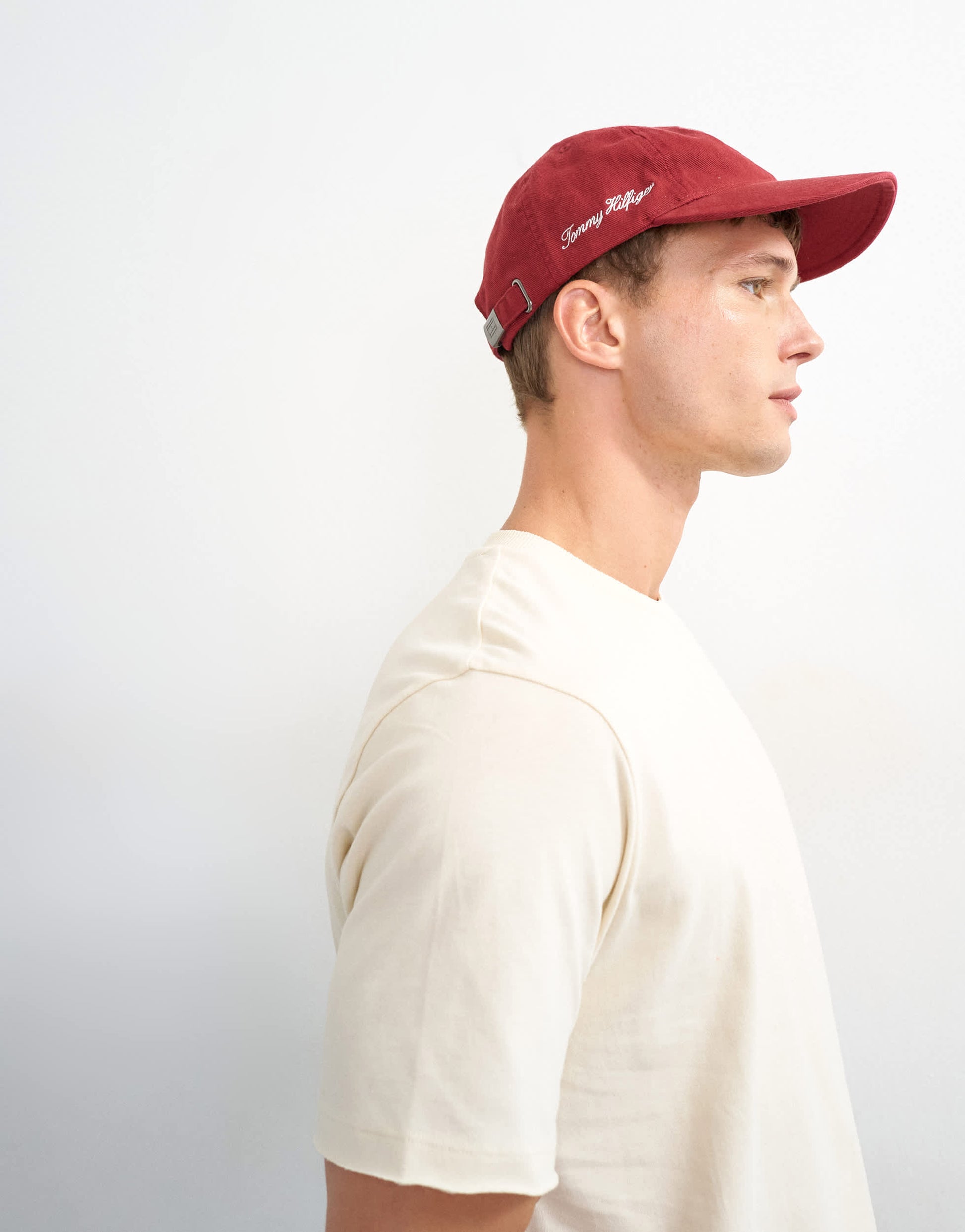 Topman classic fit distressed raw hem t-shirt in ecru