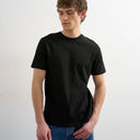 Topman classic fit t-shirt in black