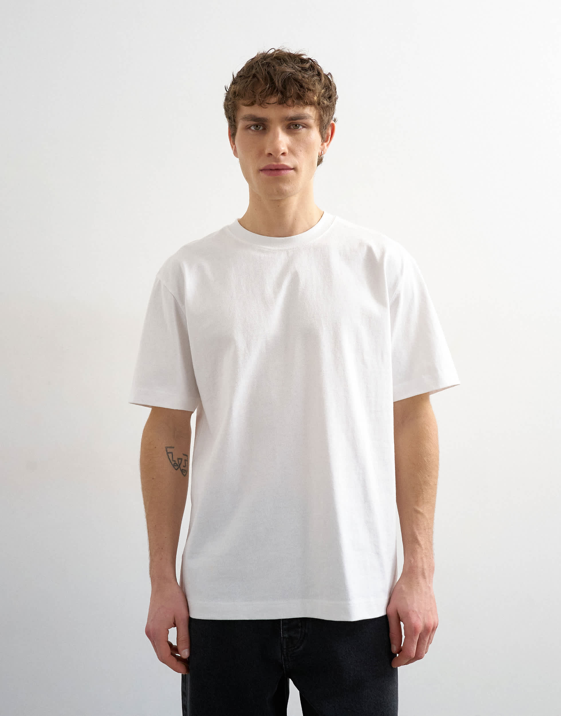 Topman relaxed fit t-shirt in white