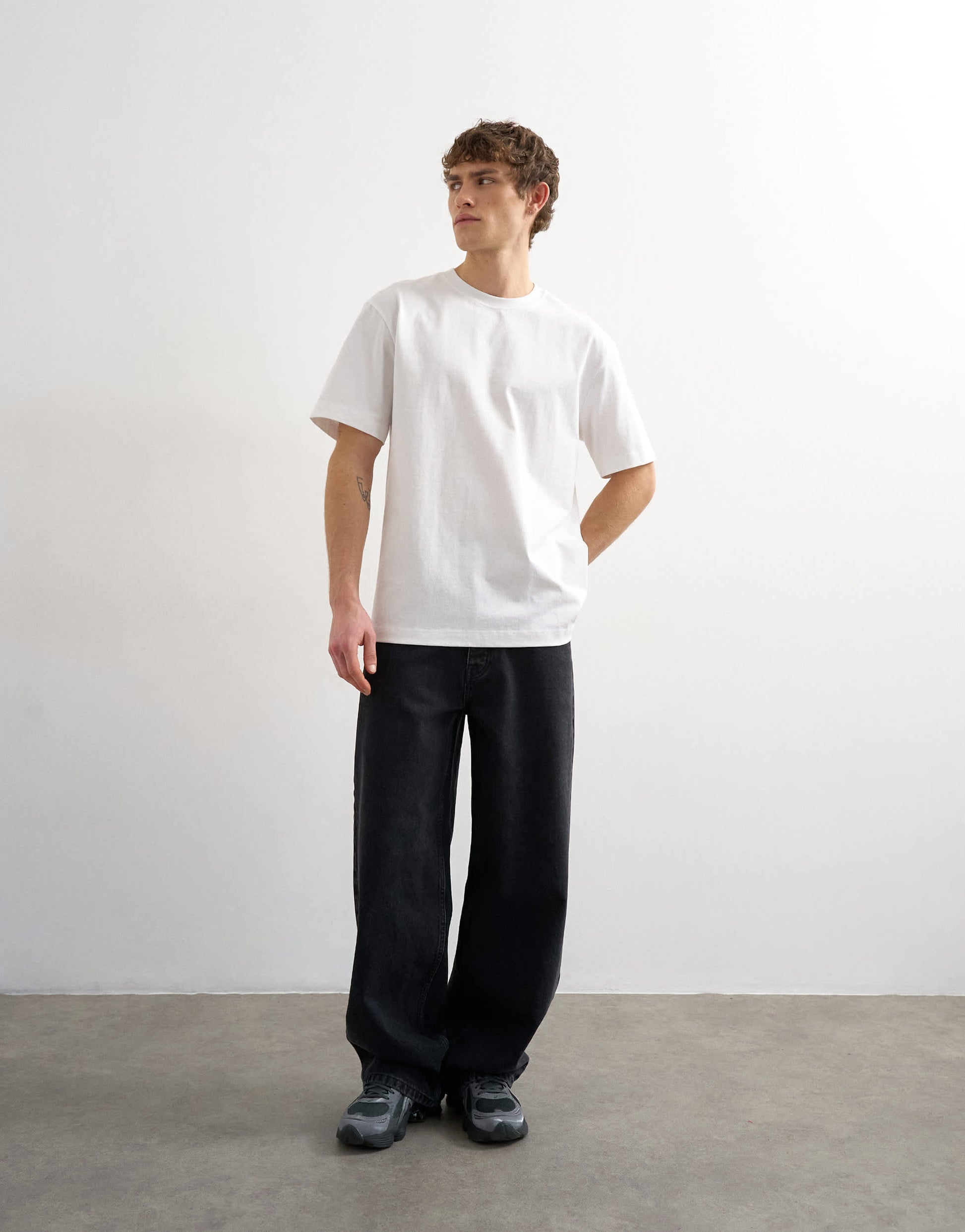 Topman relaxed fit t-shirt in white