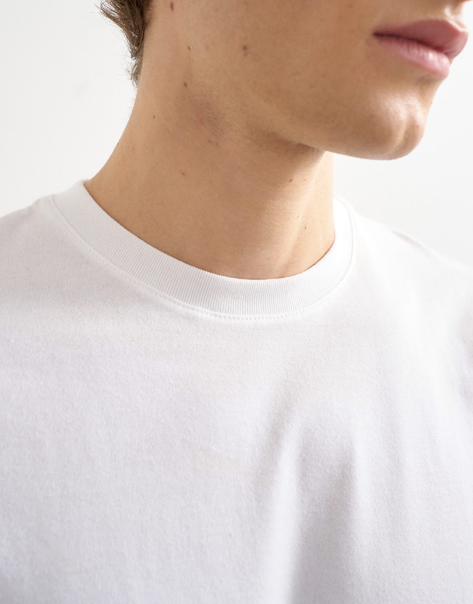 Topman classic fit t-shirt in white