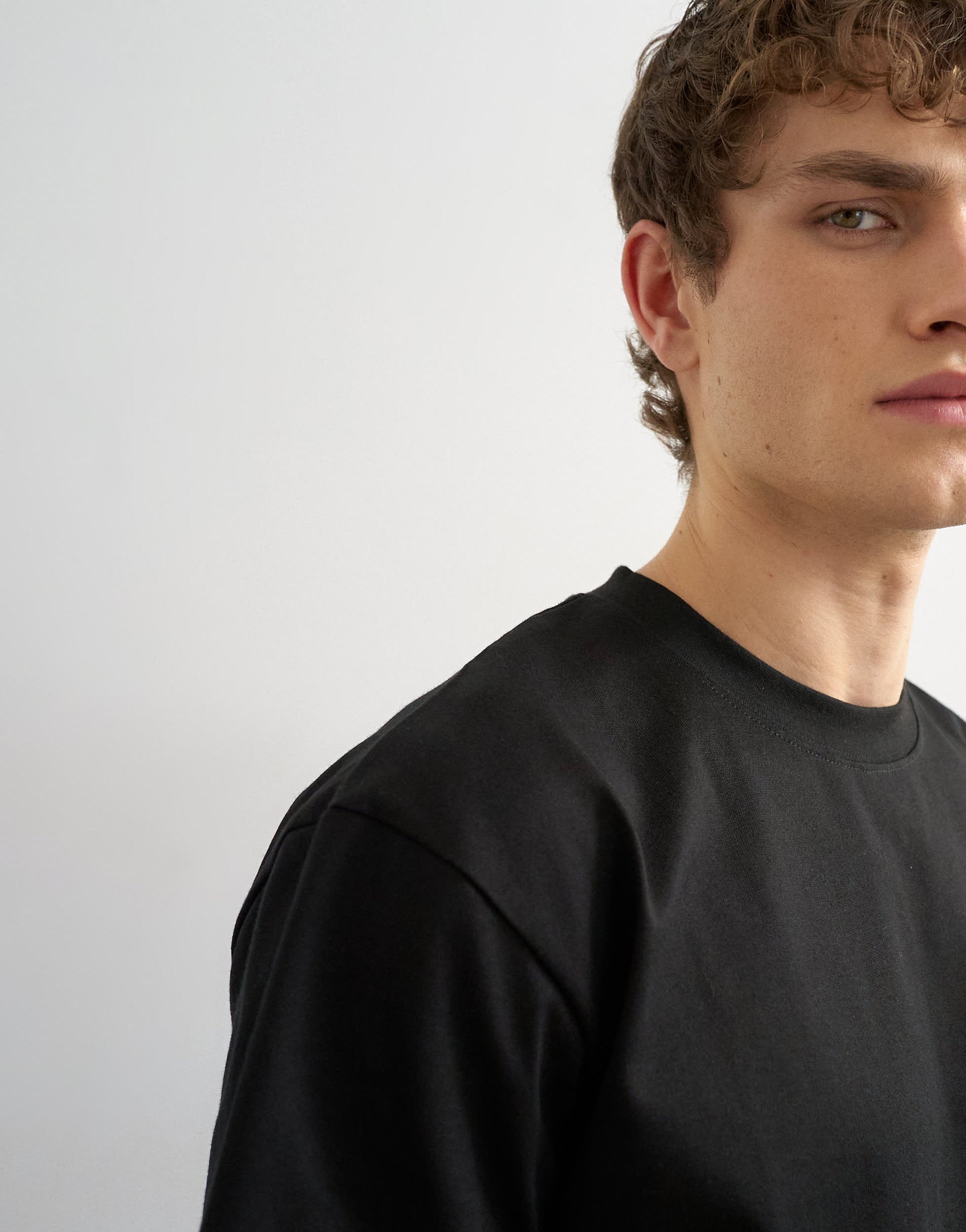 Topman relaxed fit t-shirt in black