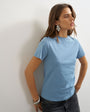 Topshop classic tee in blue