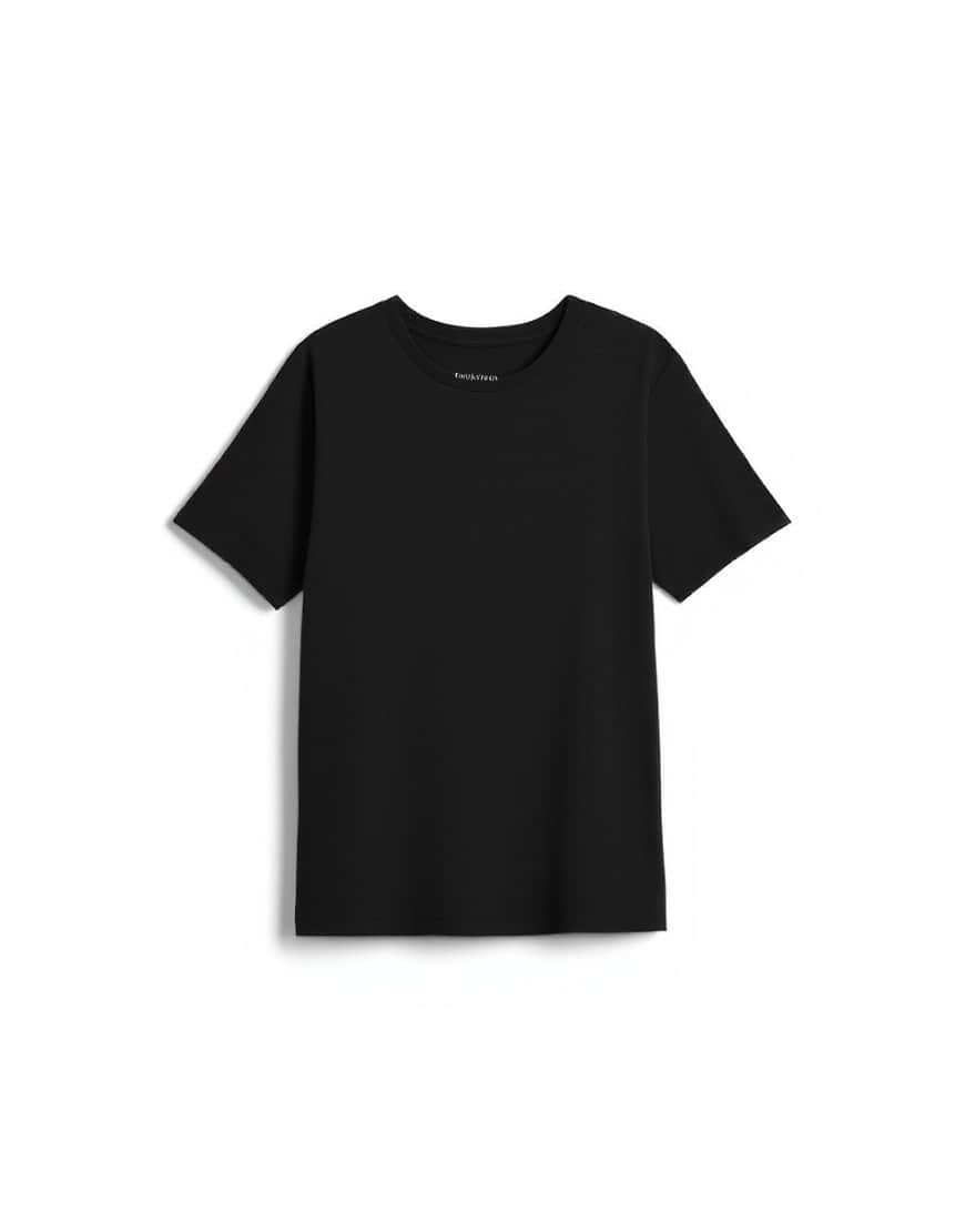 Topshop classic tee in black