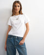 Topshop classic tee in white