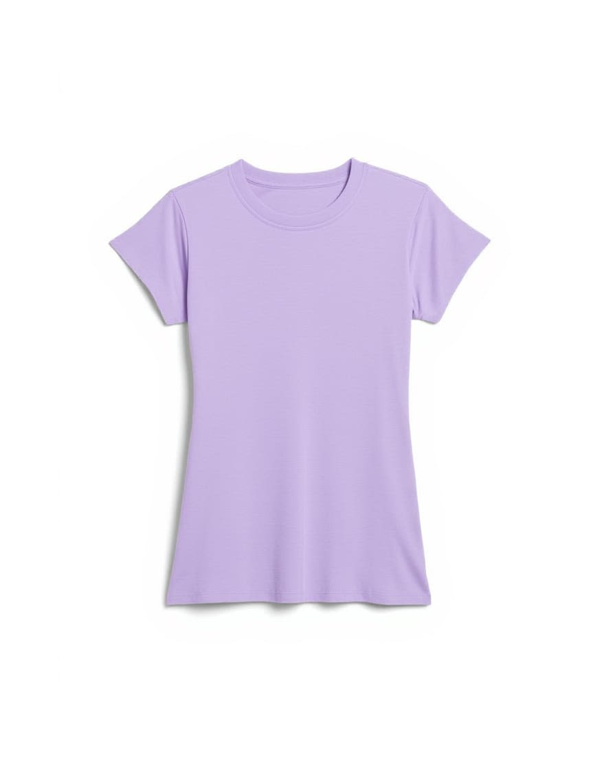 Topshop everyday tee in lilac