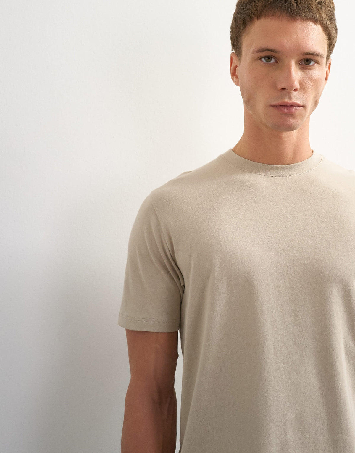 Topman 3 pack classic fit t-shirt in black, white and stone