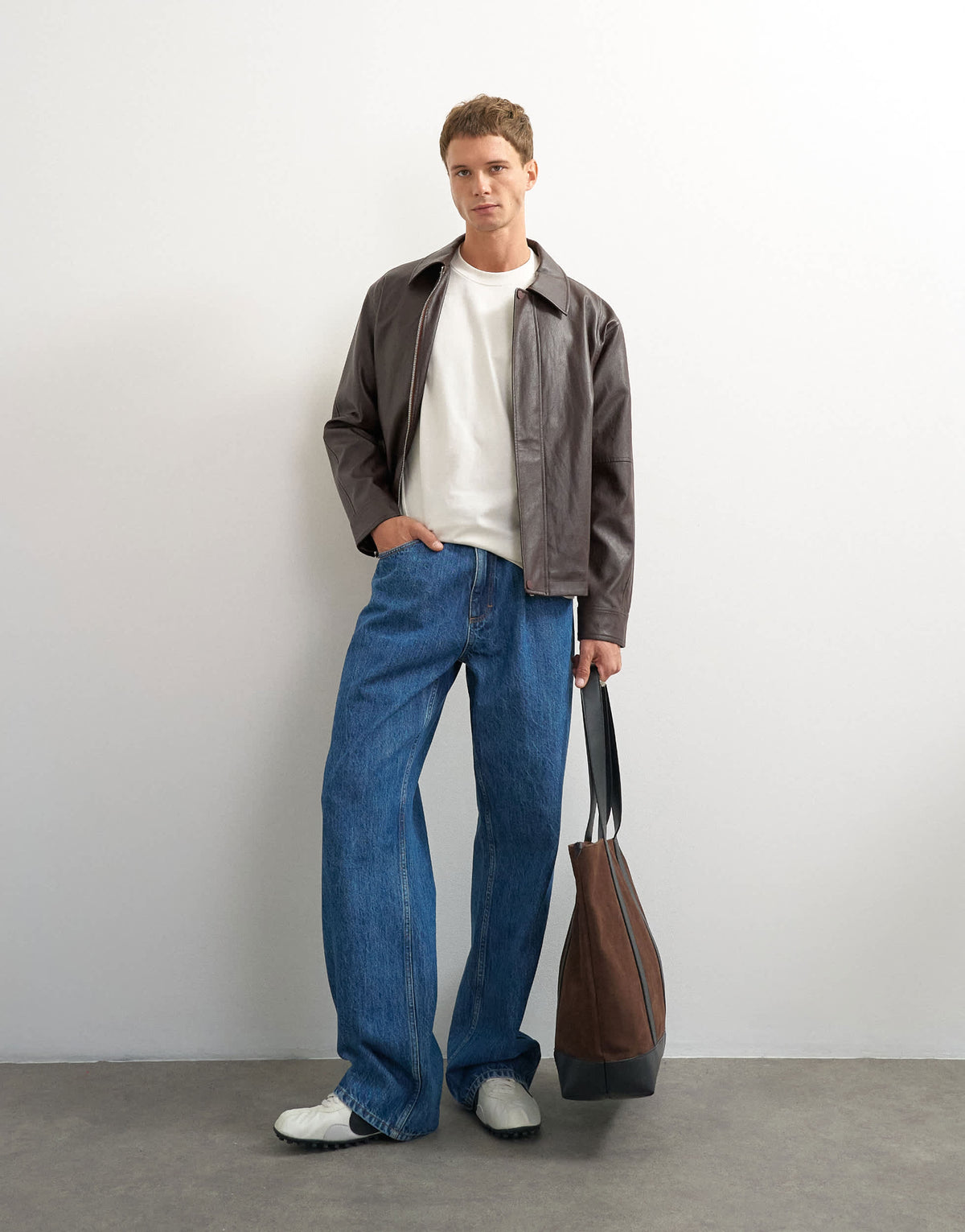 Topman 3 pack relaxed fit t-shirt in ecru, navy and stone