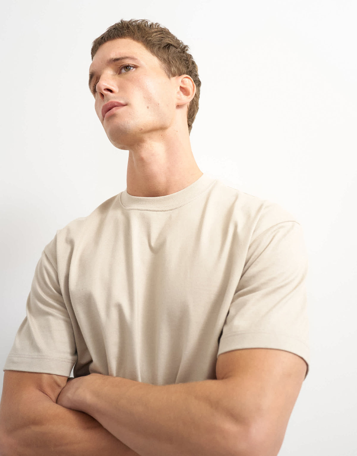 Topman relaxed fit t-shirt in stone