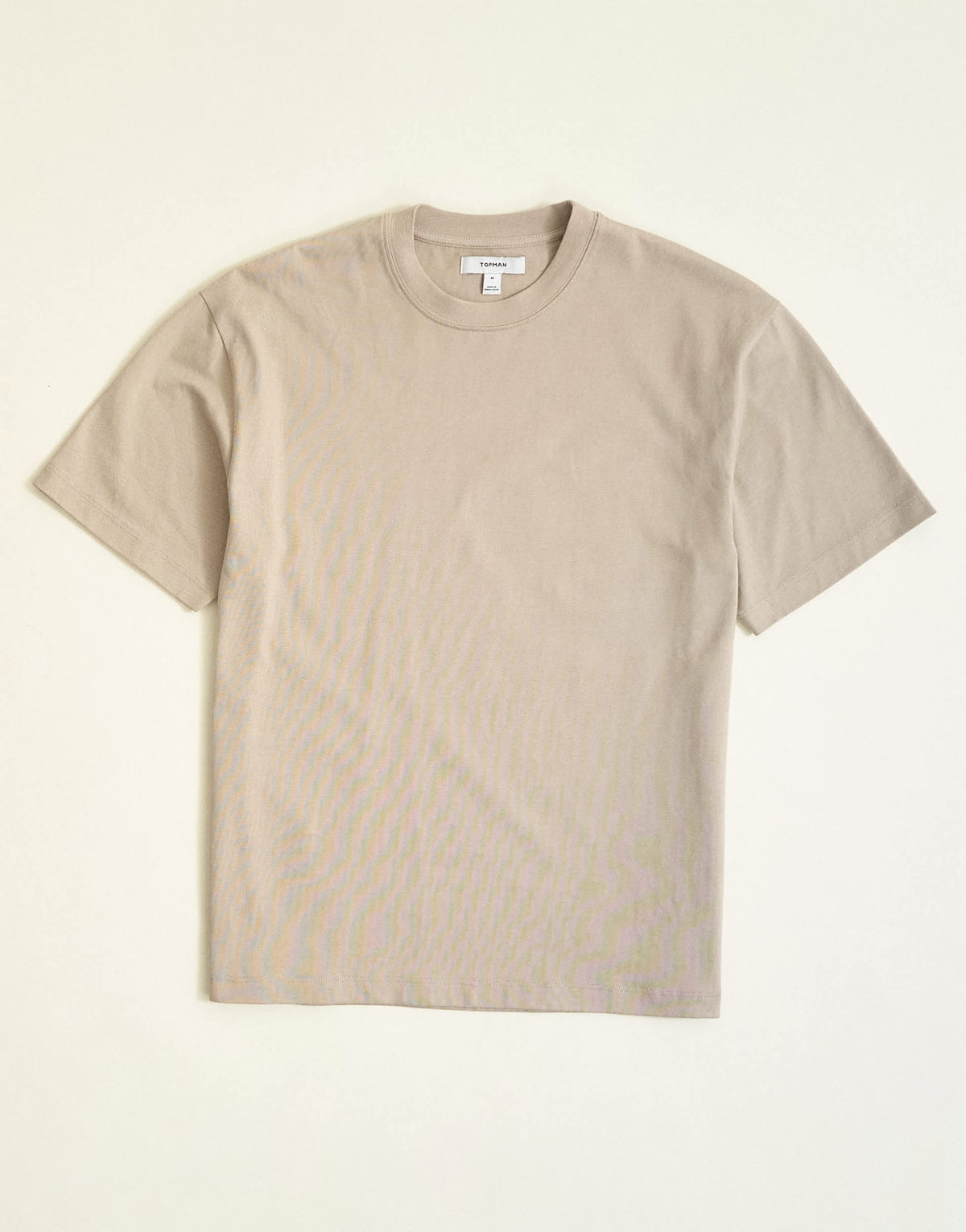 Topman relaxed fit t-shirt in stone