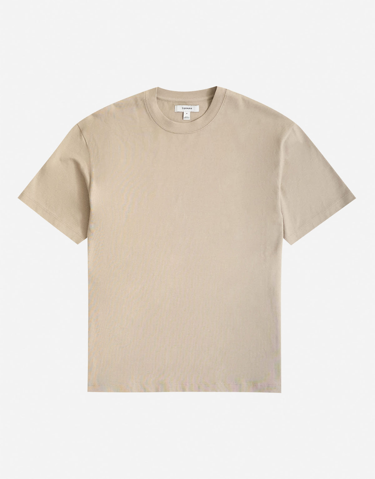 Topman relaxed fit t-shirt in stone