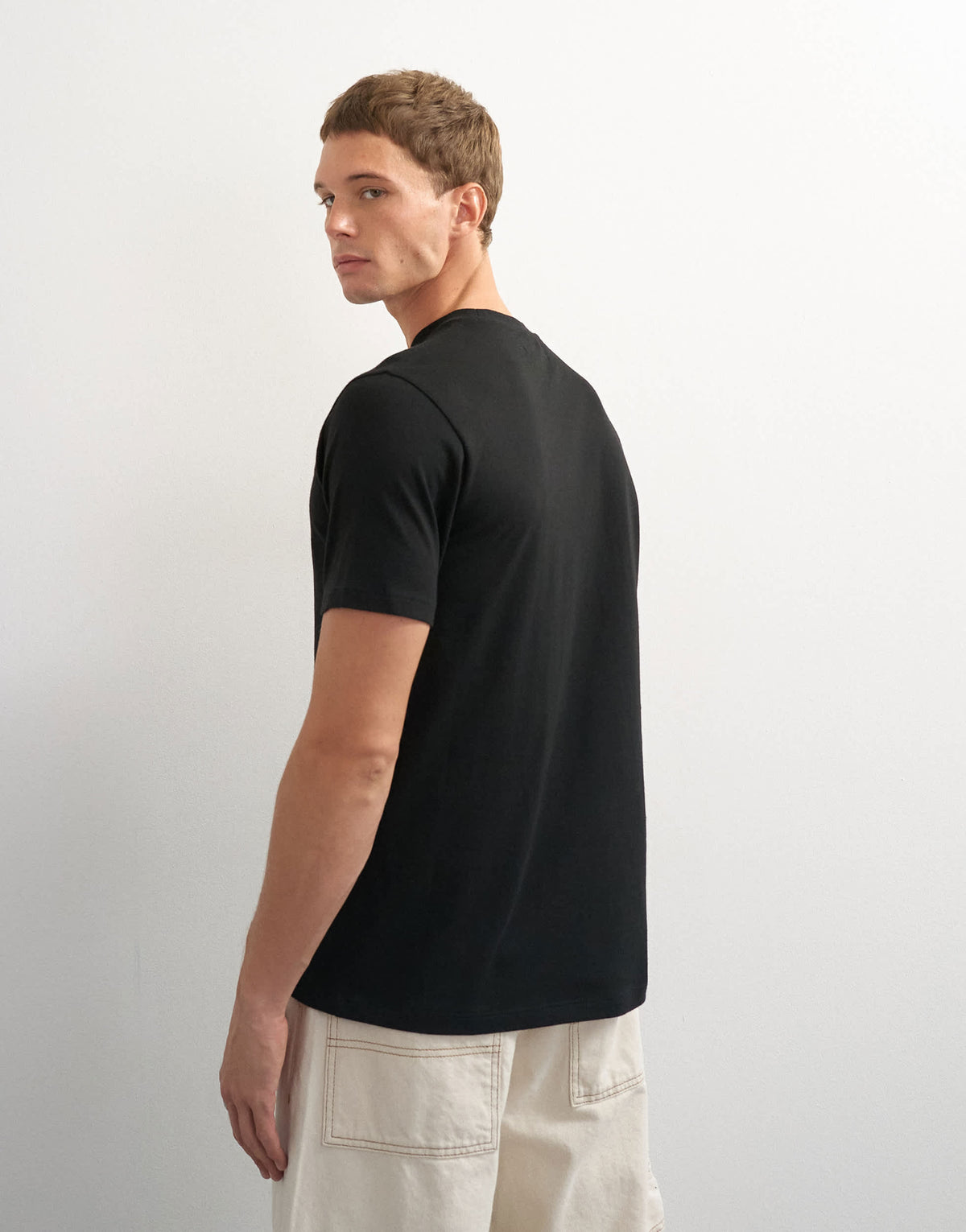 Topman 3 pack classic fit t-shirt in black