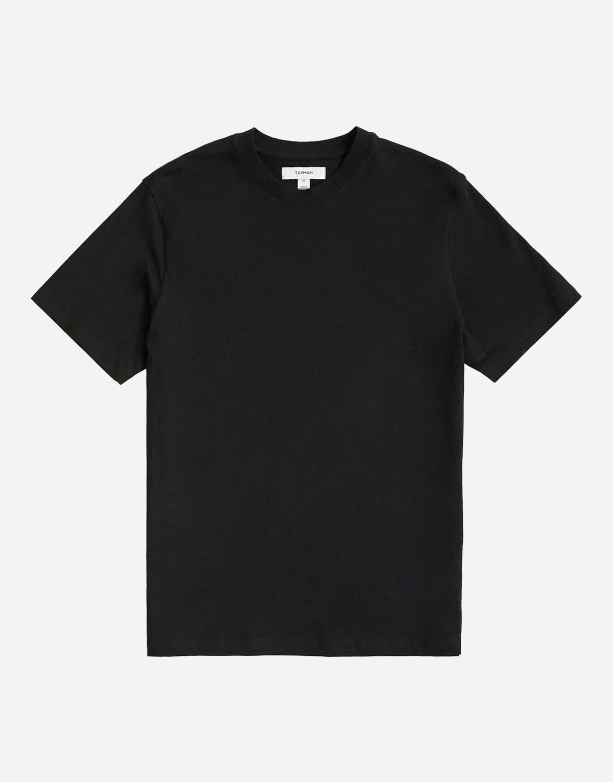 Topman 3 pack classic fit t-shirt in black