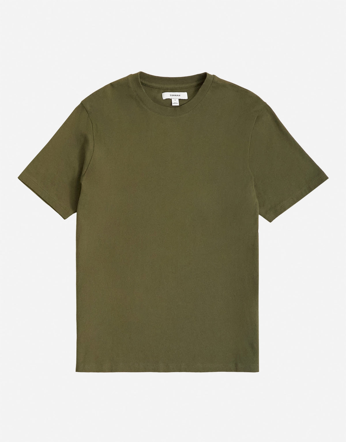 Topman relaxed fit t-shirt in khaki