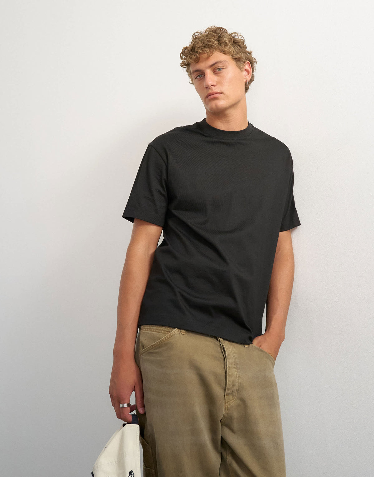 Topman relaxed fit t-shirt in black
