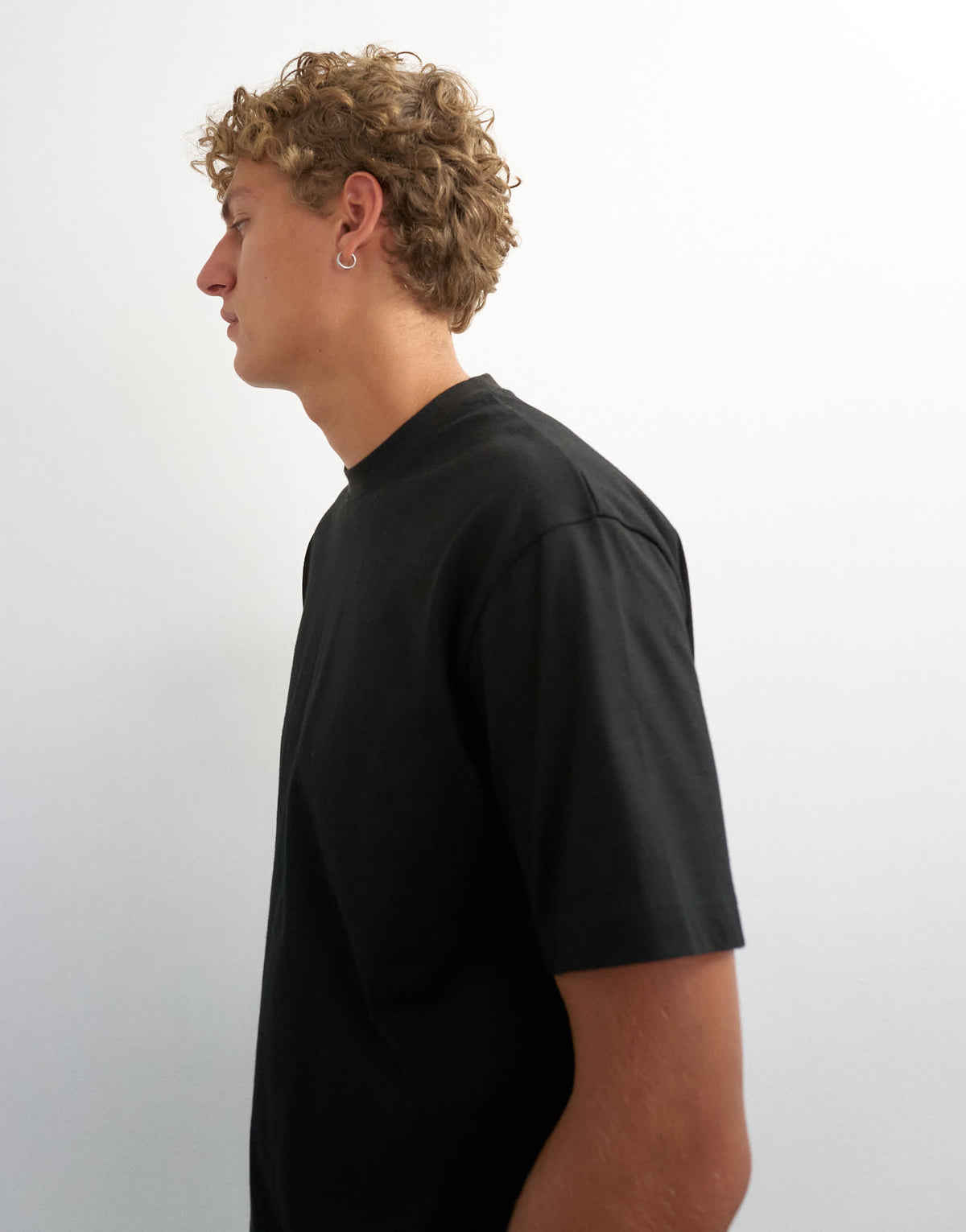 Topman relaxed fit t-shirt in black