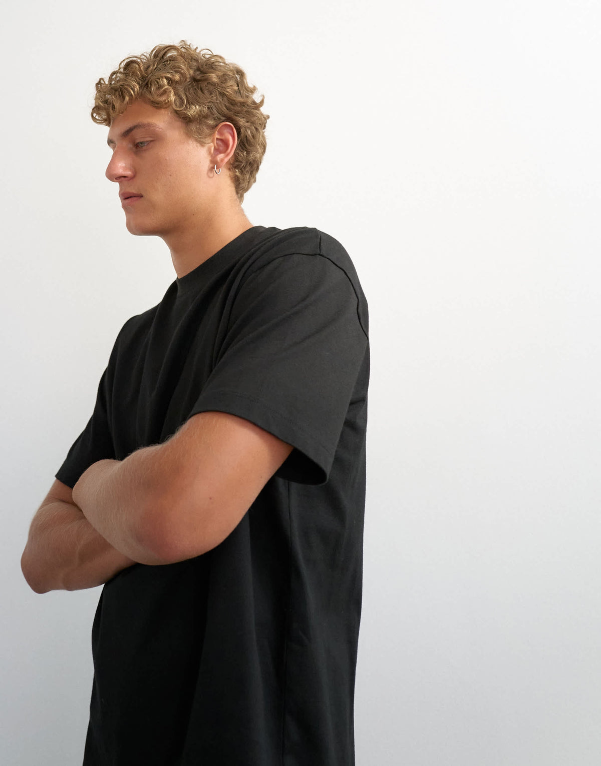 Topman relaxed fit t-shirt in black